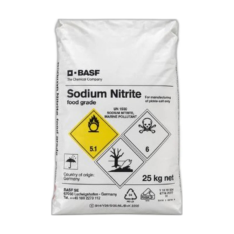 NaNO2 - Sodium Nitrite, Đức, 25kg/bao.